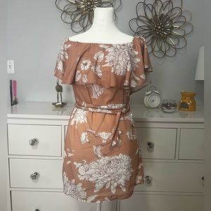 Floral Spring Dress Size Small- Worn Once